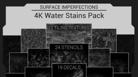 Surface Imperfections - Water Stains Pack