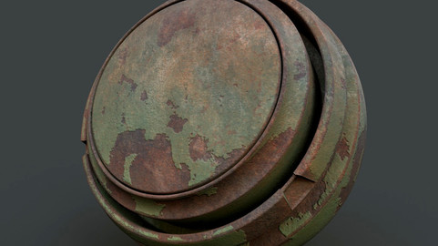 Old Rusted Paint - Smart Material