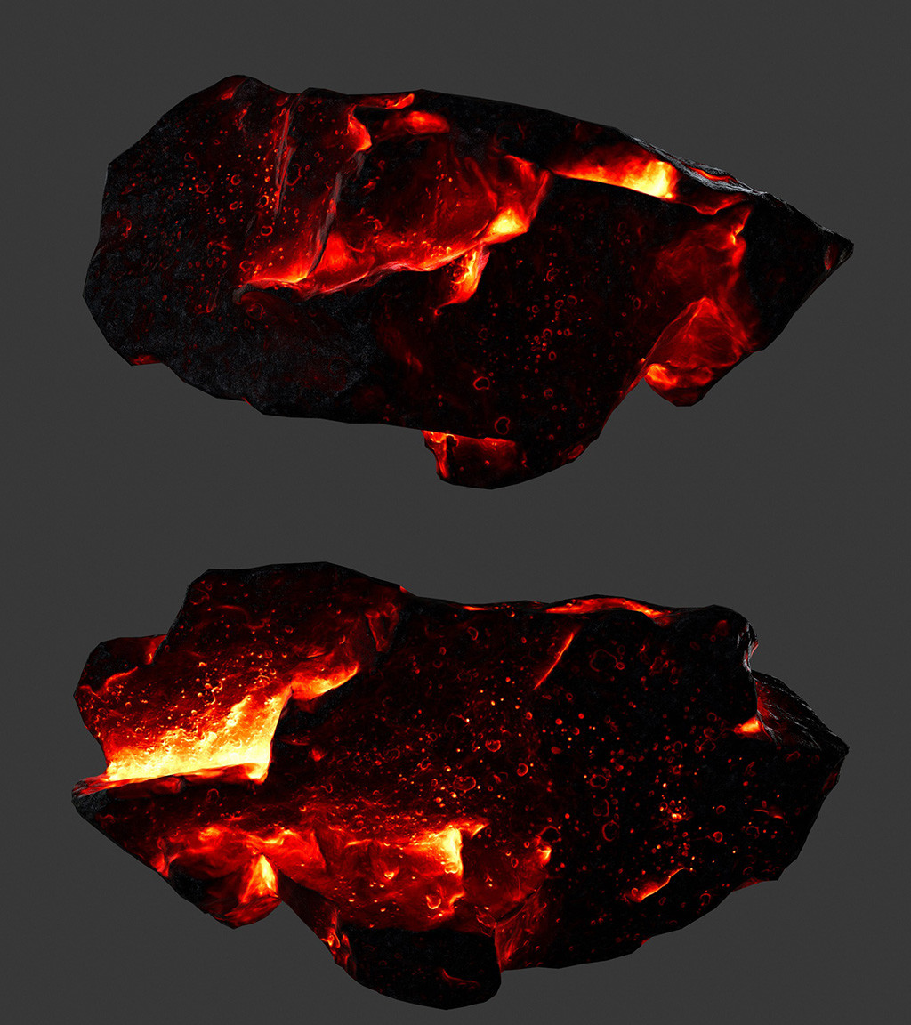 ArtStation - lava rocks | Resources