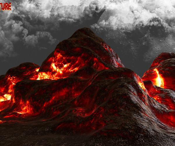 ArtStation - lava rocks | Resources