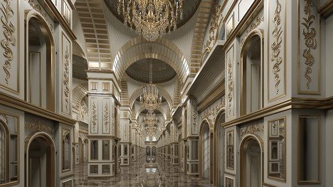 Classic Interior Scene 317