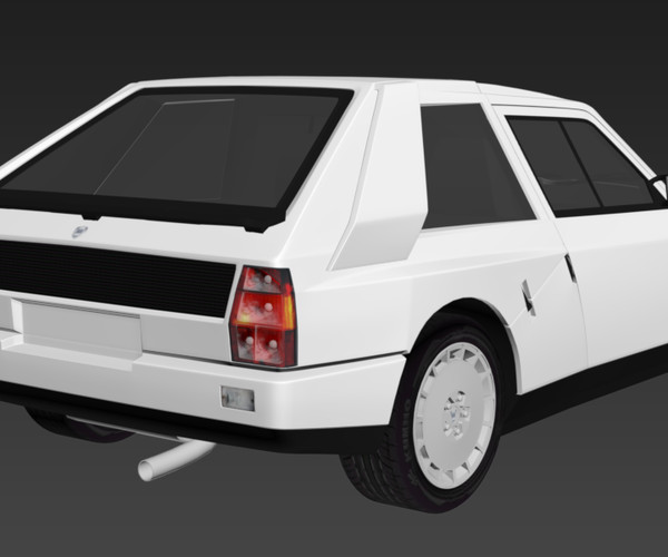 ArtStation - Lancia Delta S4 | Resources