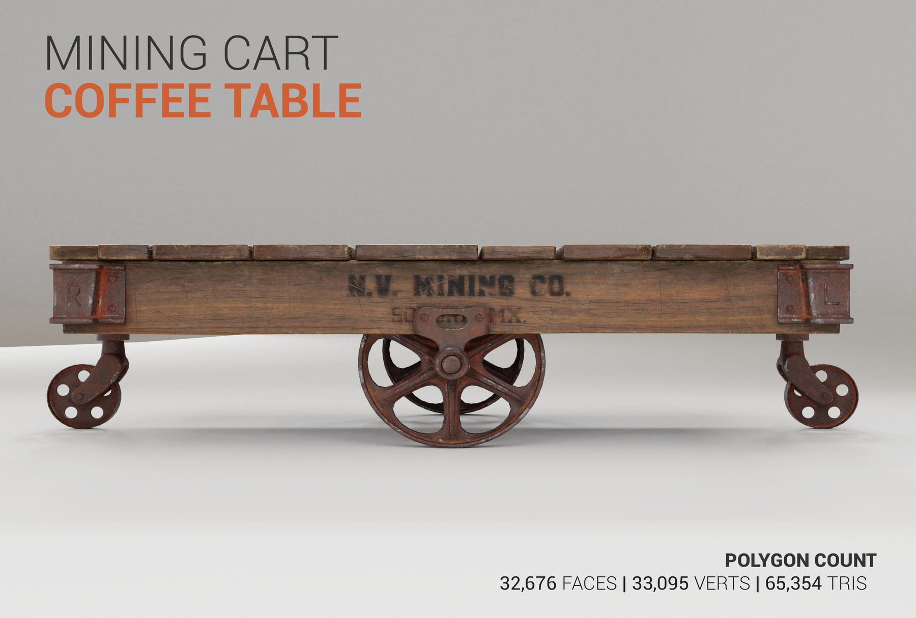 mining cart table