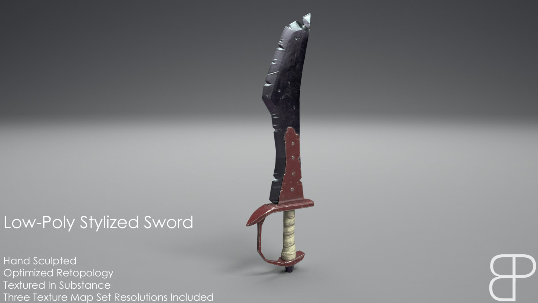 Bobby Plunkett - Low-Poly Stylized Sword