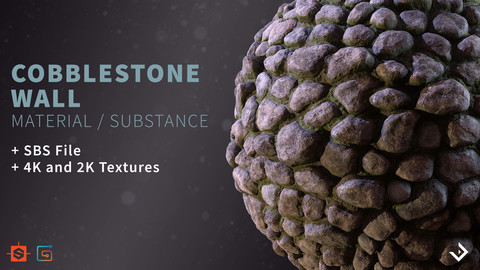 Cobblestone Wall | Substance Material