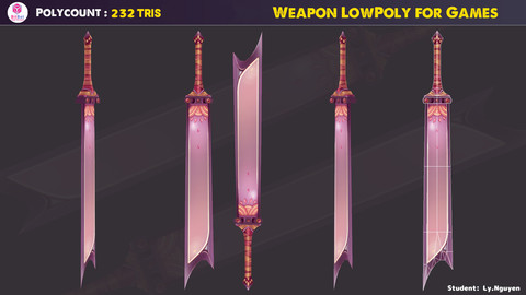 Blade - Weapon LowPoly for Games