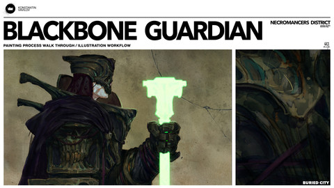 Blackbone Guardian - Painting Process walk through