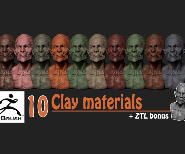 dwpth material in zbrush