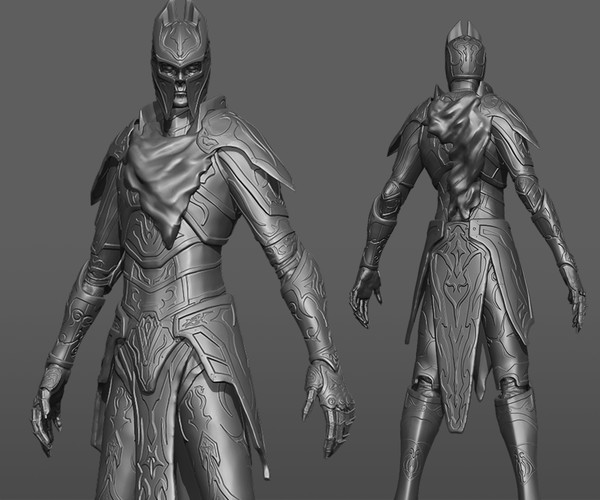 ArtStation - Model - Guardian - High Poly - Zbrush 3D model | Game Assets