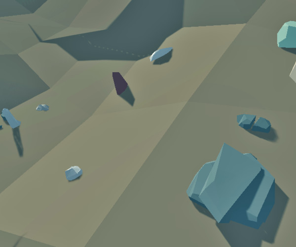 ArtStation - Low Poly Stone Big Pack | Game Assets