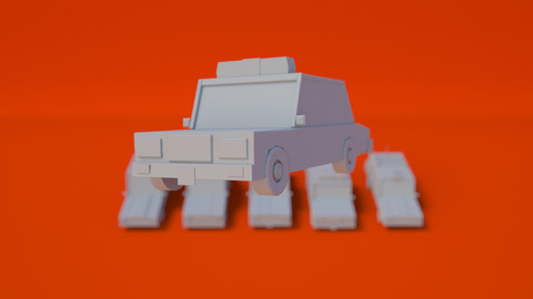 Low Poly Cars
