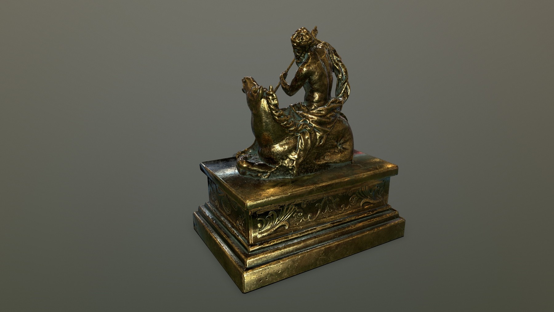 ArtStation Neptune_Statue Resources