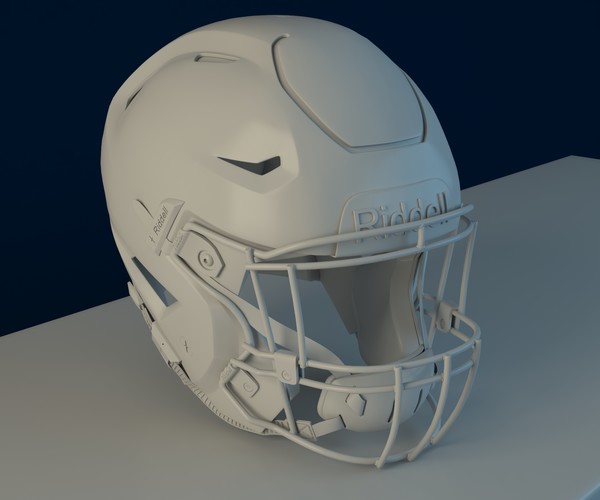 ArtStation - Riddell Speedflex helmet