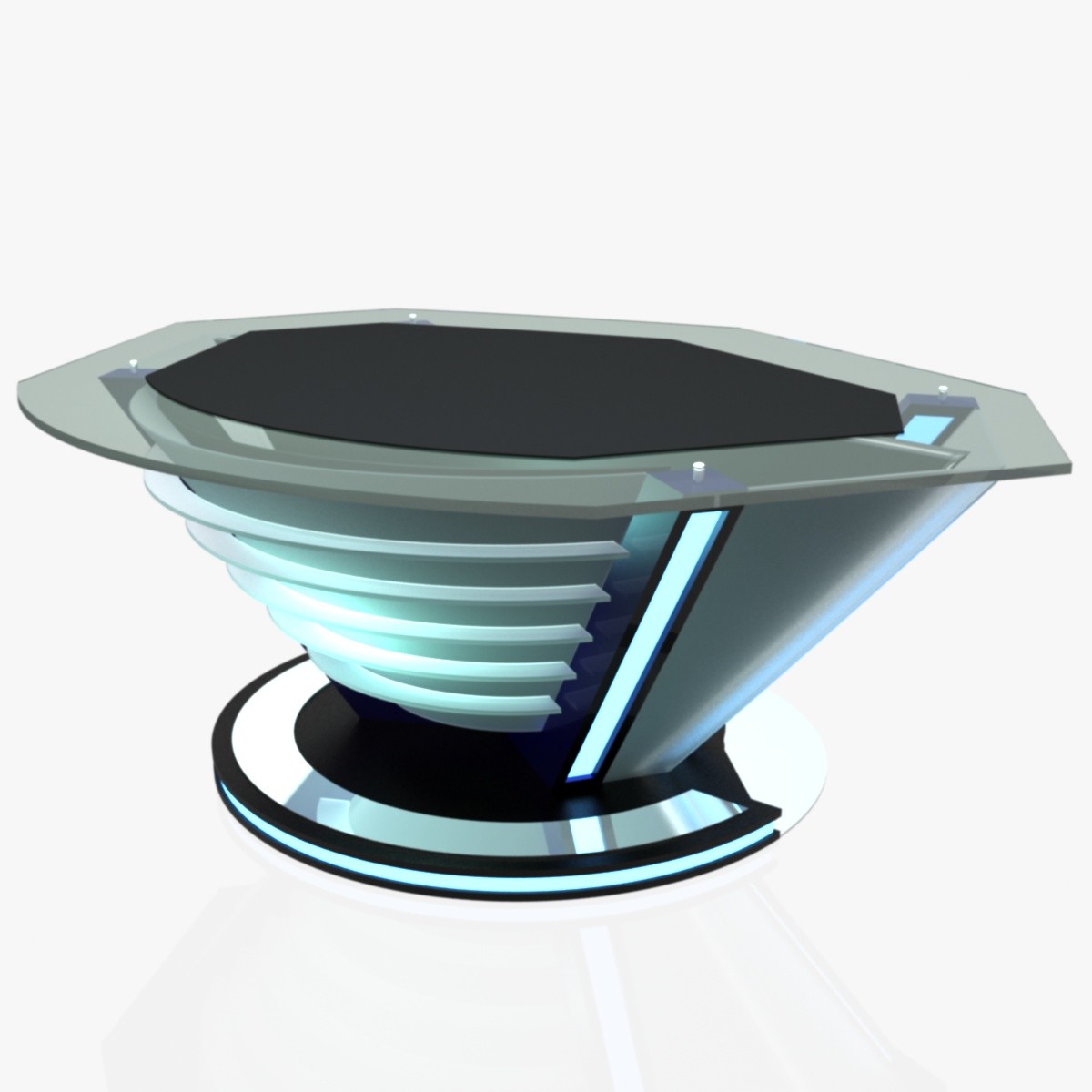 ArtStation TV Studio News Desk 9 Resources