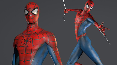 Spider-Man - Ready Game - 3D Model