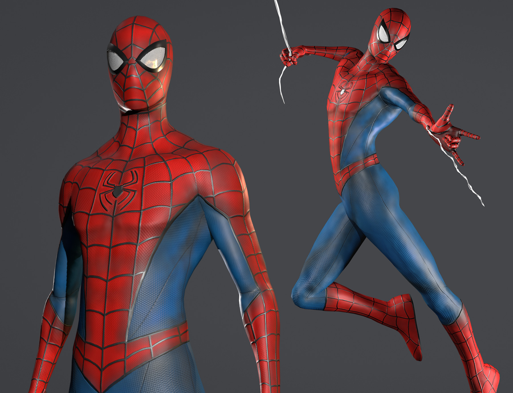 ArtStation - Spider-Man - Ready Game - 3D Model | Game Assets
