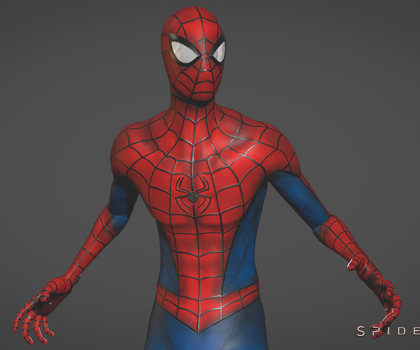 ArtStation - Spider-Man - Ready Game - 3D Model | Game Assets