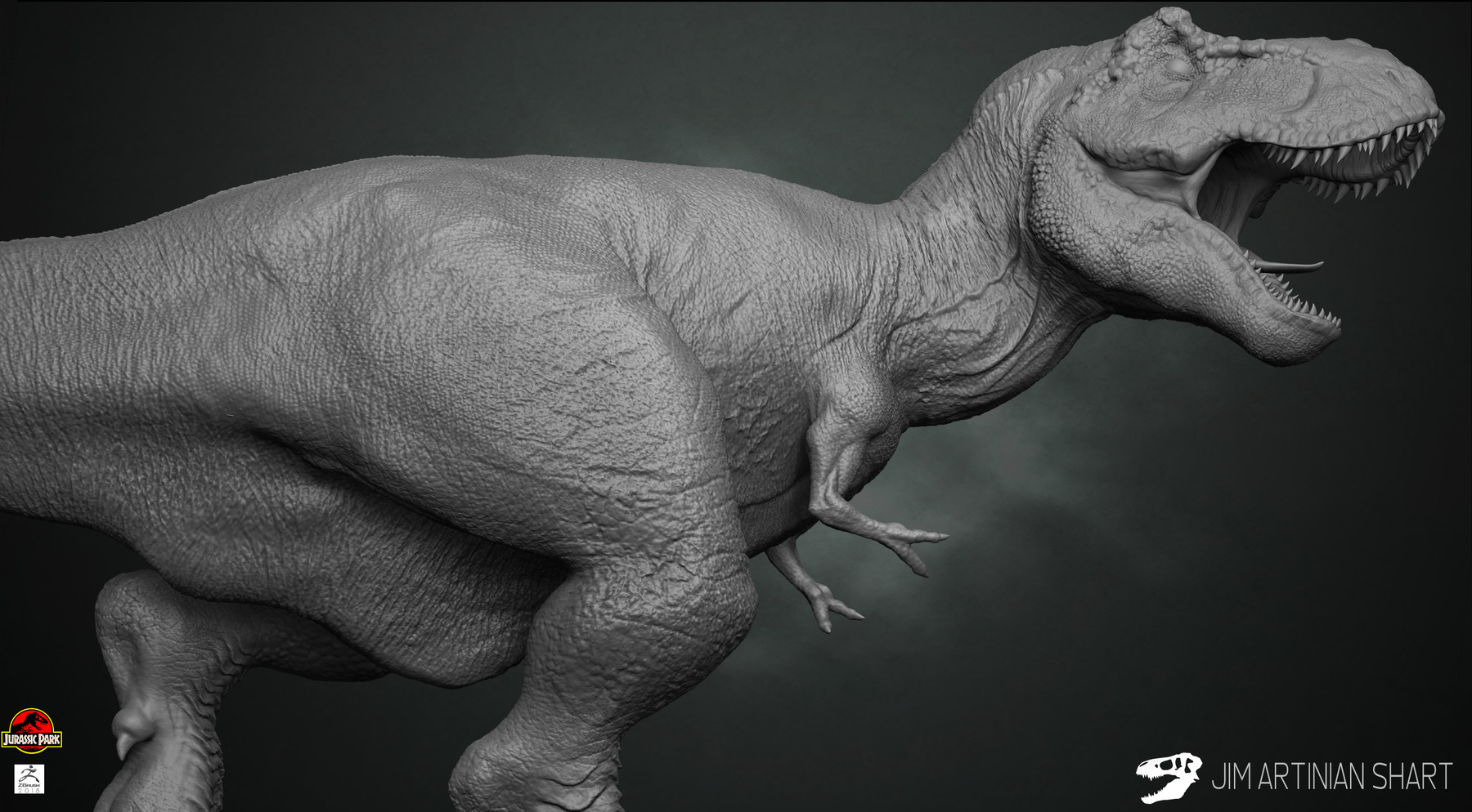 Artstation Tyrannosaurus Rex Ready 3d Print Resources 0195