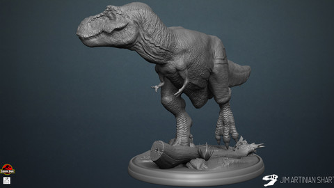 Tyrannosaurus Rex / Ready 3D Print