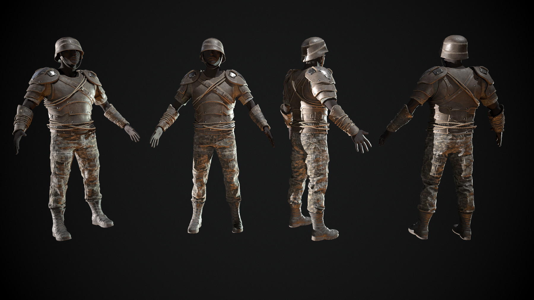 ArtStation Basic armor Game Assets
