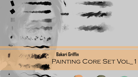 Bakari Griffin - Painting Brush Core Set Vol_1