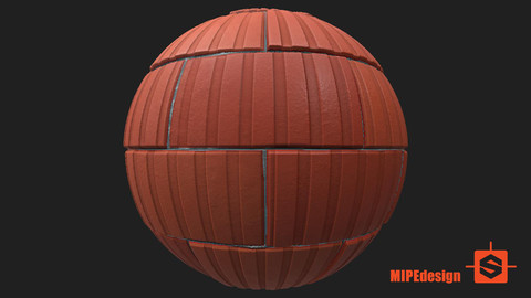 PBR Wall Bricks Old Texture