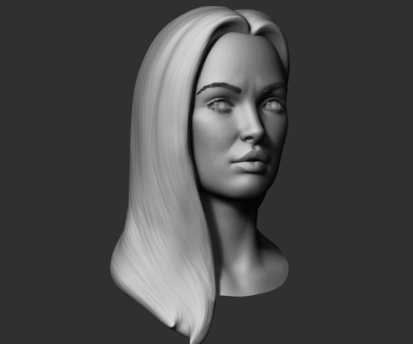 ArtStation - Realistic Female Head | Resources