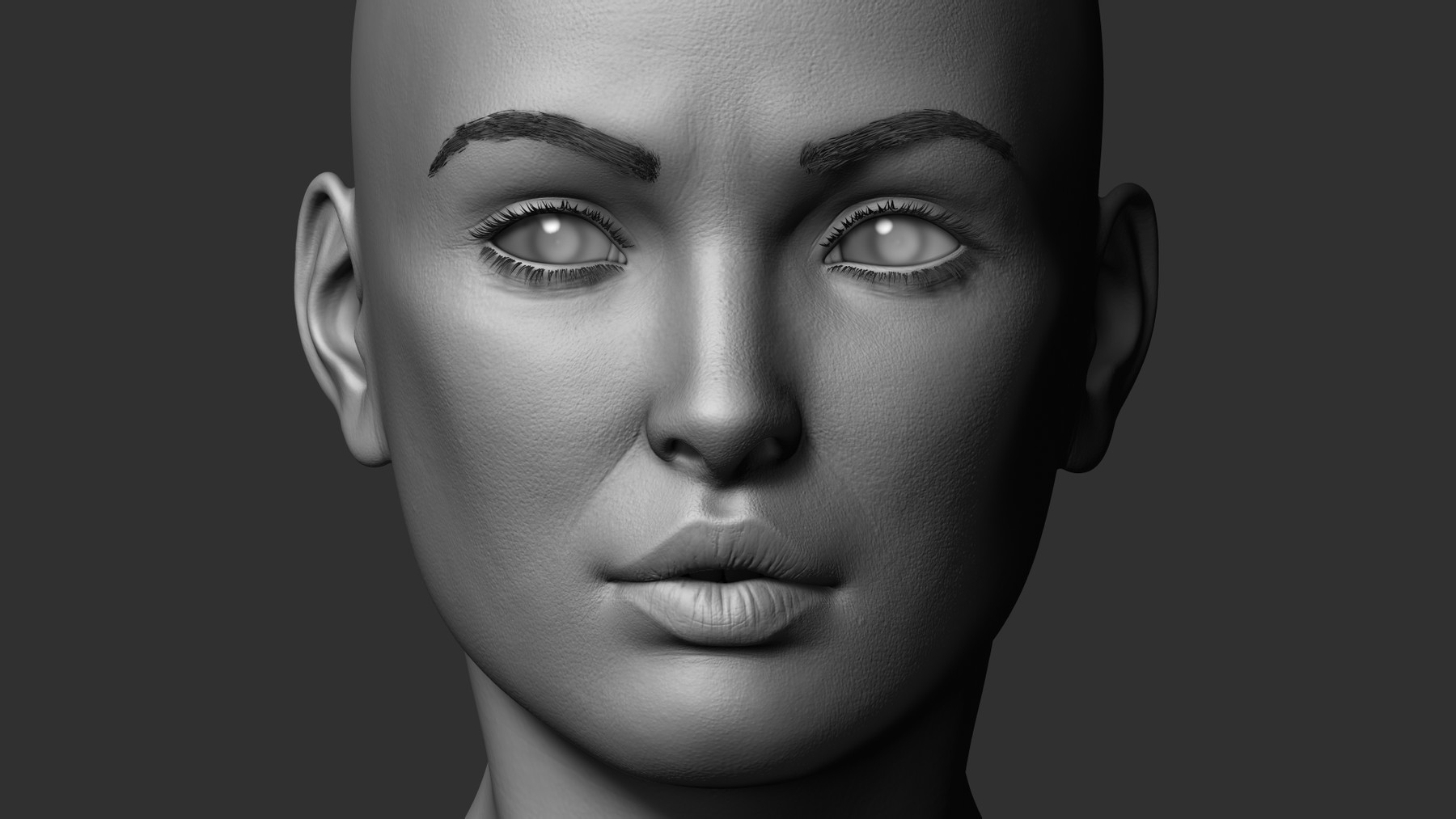 ArtStation - Female Head sculpt