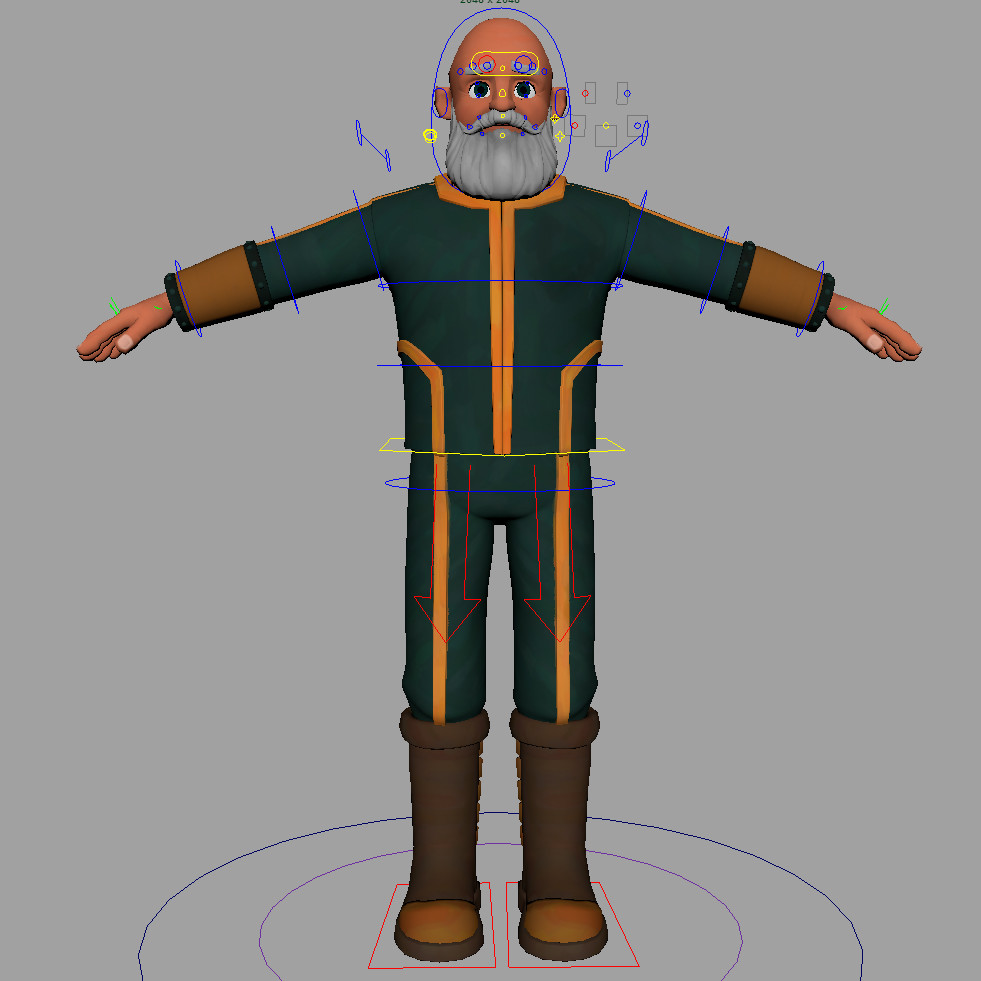 ArtStation Cartoon Rigged Character 5 Resources