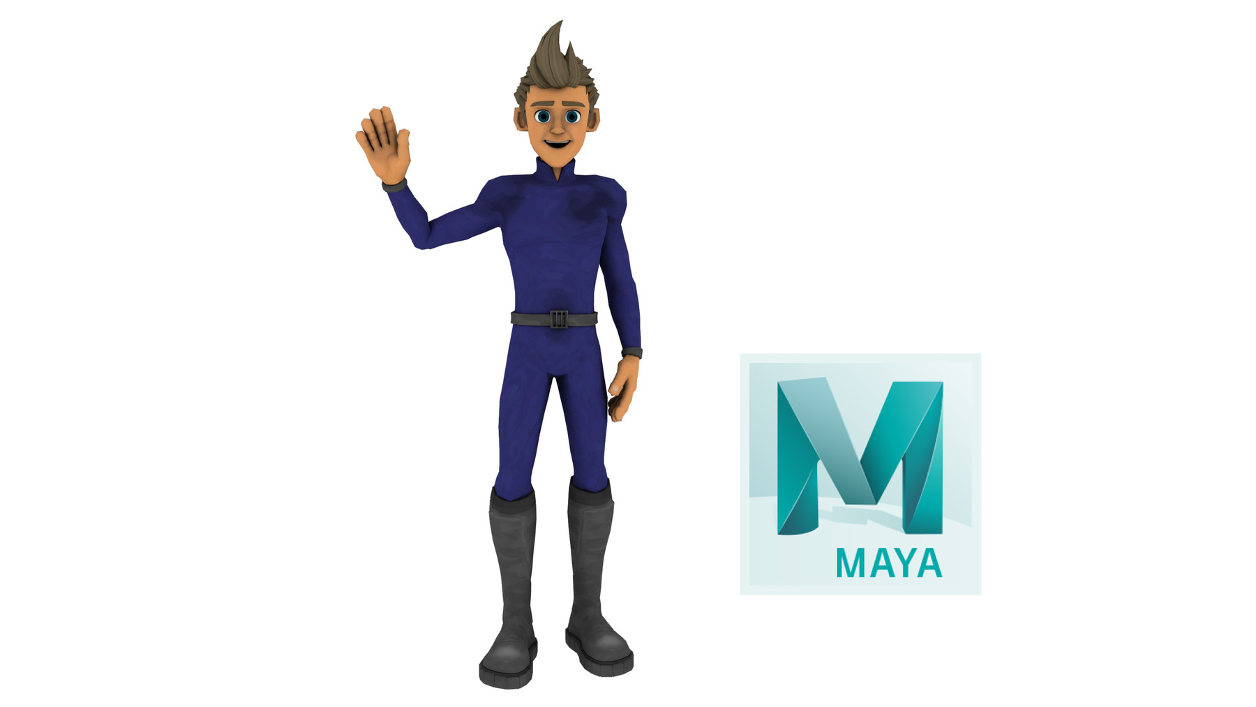 ArtStation - Cartoon Rigged Character 4 | Resources