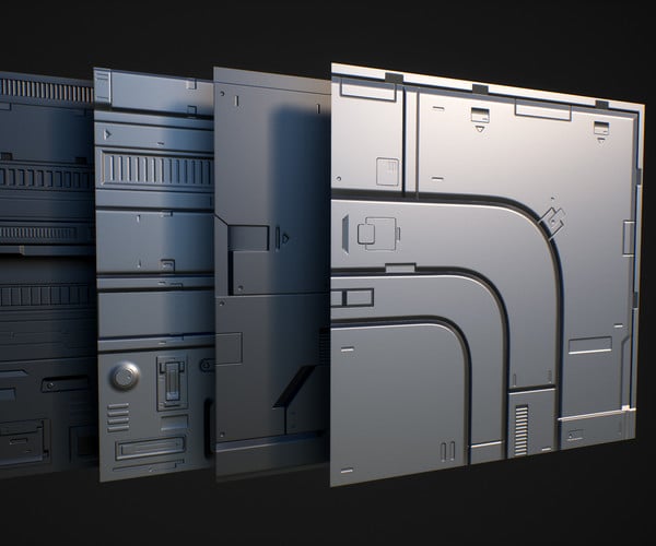 ArtStation - INDUSTRIAL TRIMSHEET VOL 1 | Resources