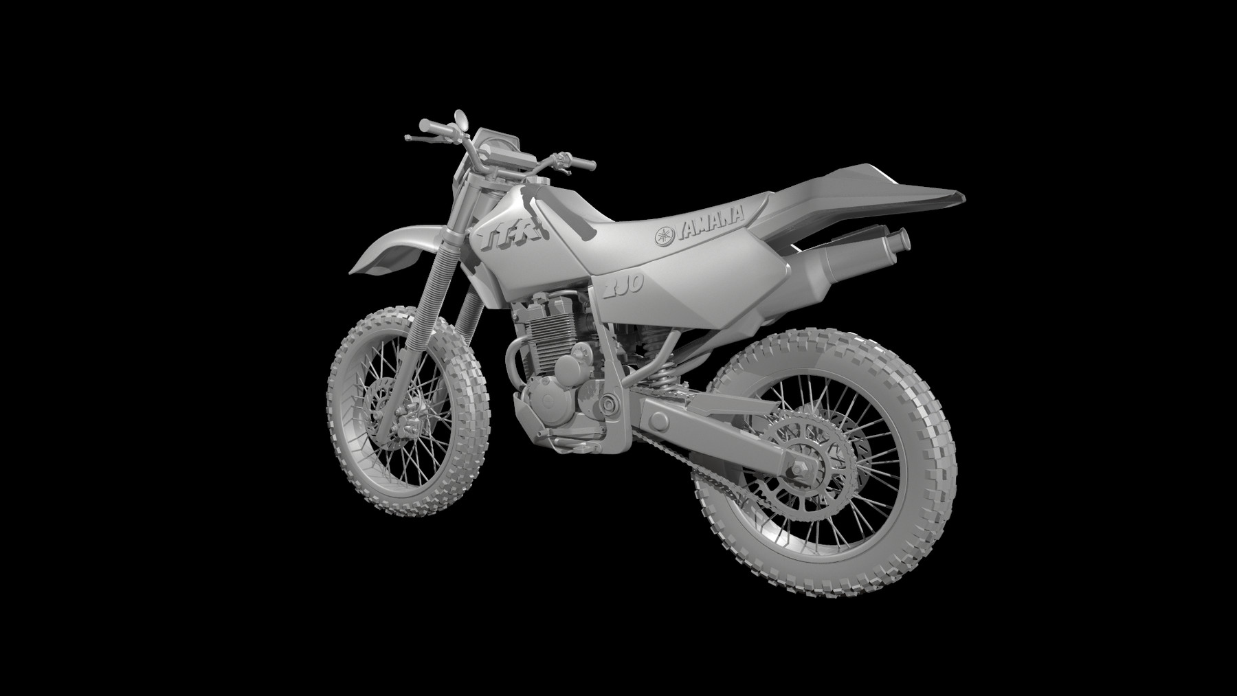 ArtStation - Yamaha-TTR250 | Resources