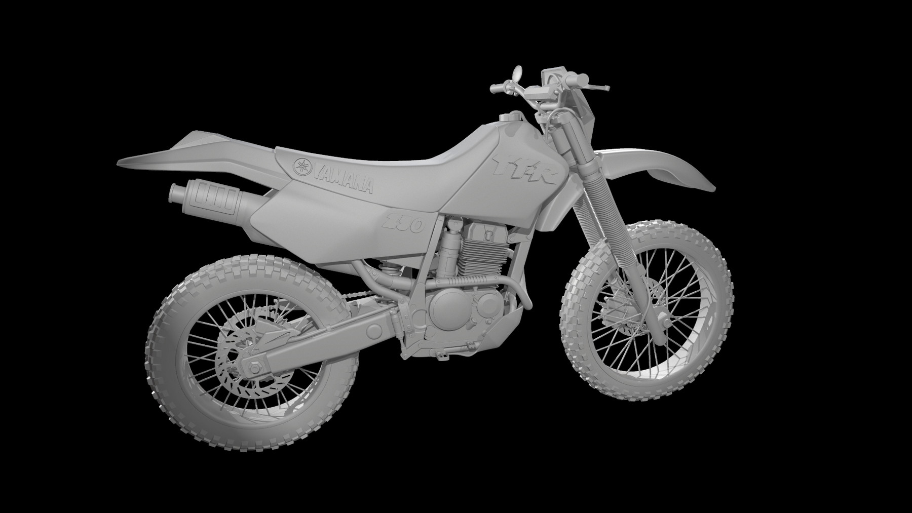 ArtStation - Yamaha-TTR250 | Resources