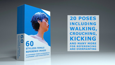 Stylized Female Pose Pack