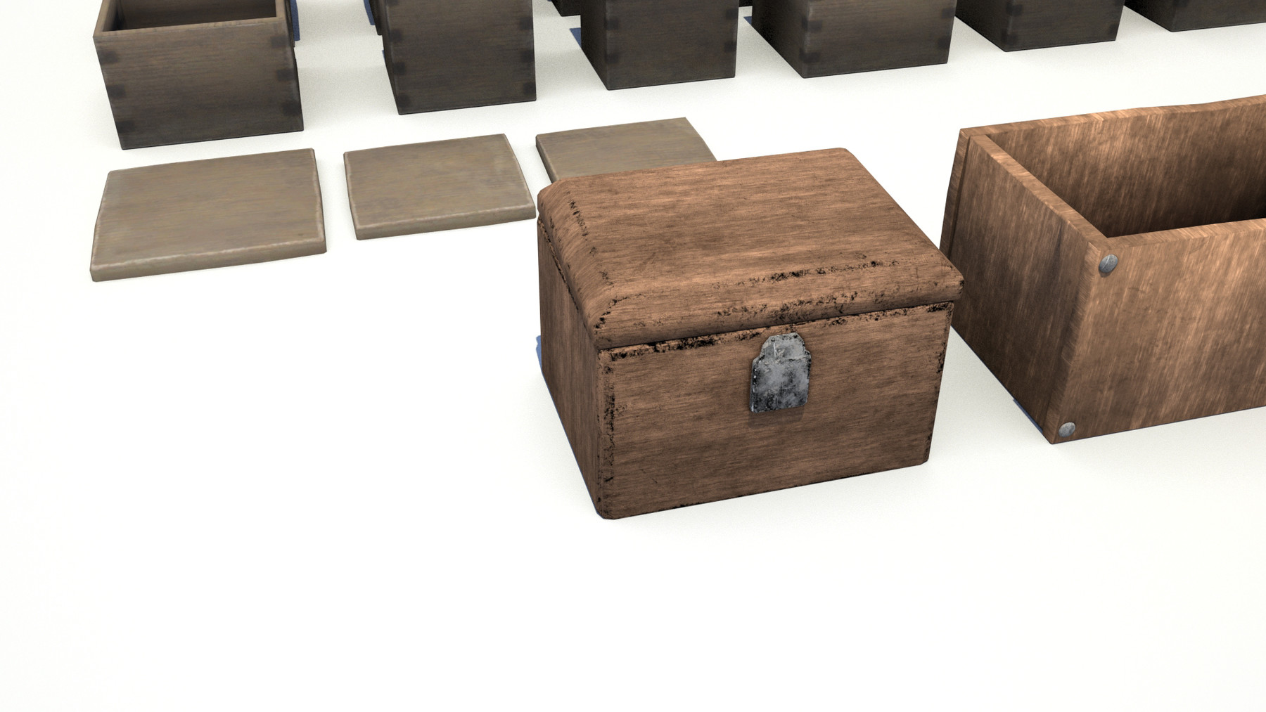 ArtStation - Wooden Crates And Boxes Pack | Game Assets