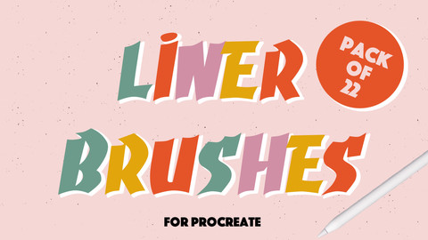 LINER BRUSHES FOR PROCREATE