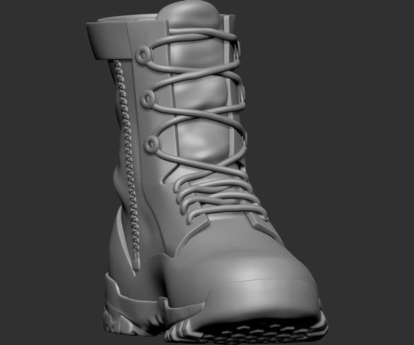 zbrush combat boots