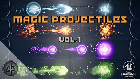 Magic Projectiles Vol.1 - Unreal Engine 4