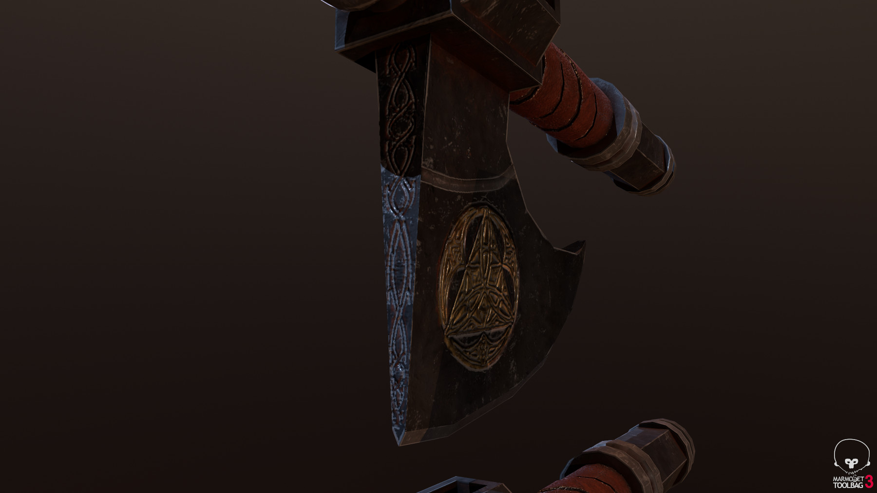3D Artist Pablo Garcia Simple Dwarf Axe