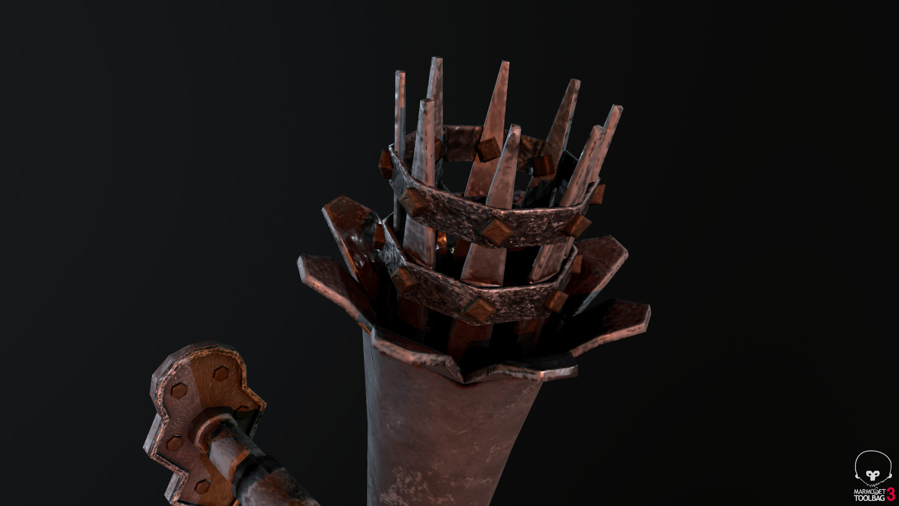 ArtStation Medieval Torch Game Assets