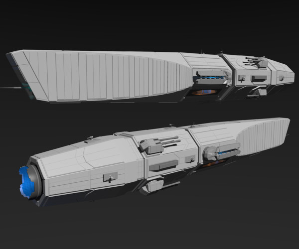 ArtStation - Gram-Class Destroyer | Resources