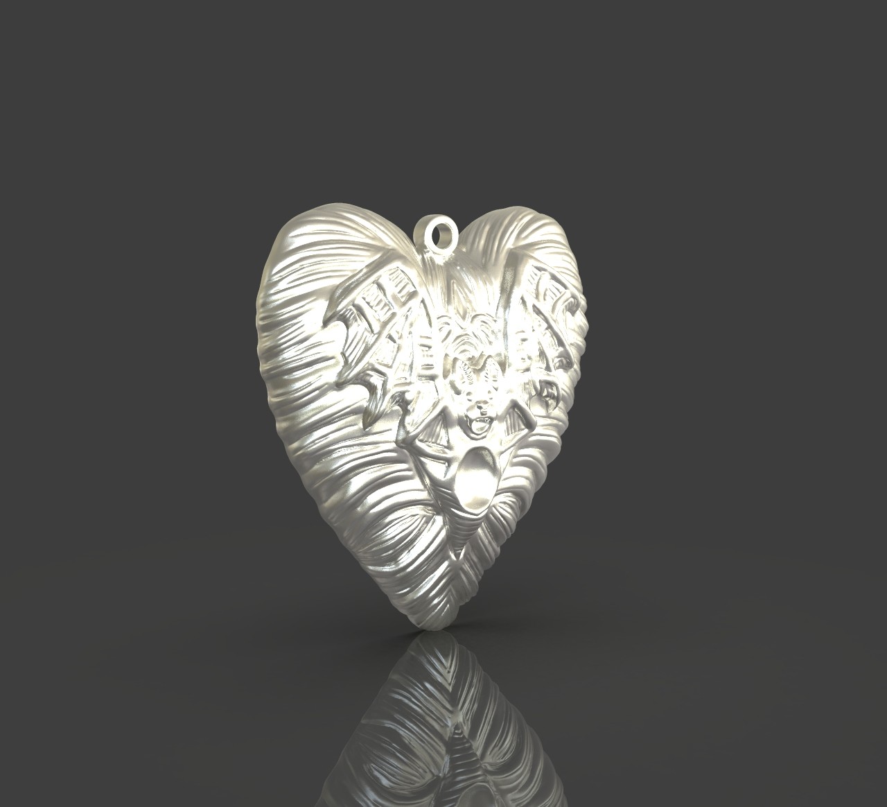 ArtStation Jewelry Vampire Heart Pendant Resources