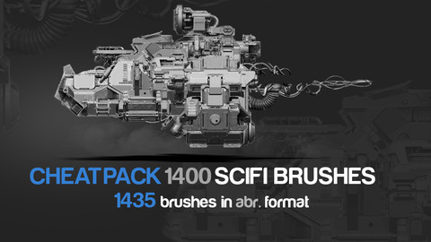 CHEATPACK_1400_SCIFI_BRUSHES