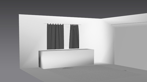 Marvelous Designer and 3DS Max: Curtains02_Smallest