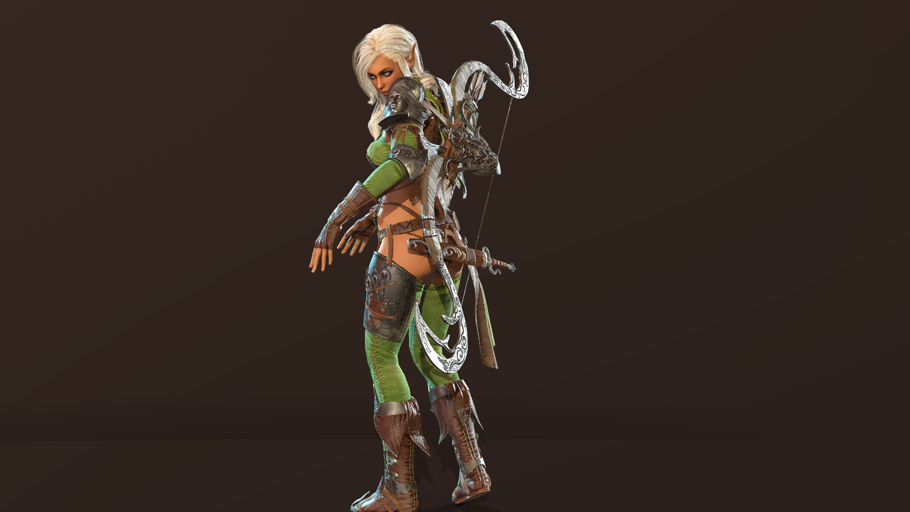 ArtStation - Elf girl | Resources