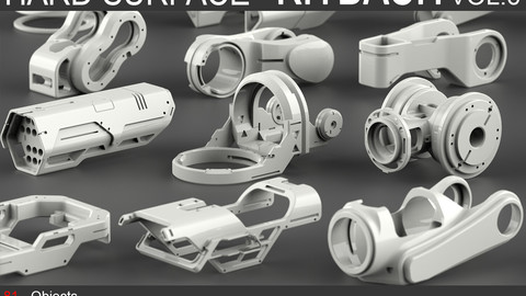 Hard Surface KitBash Vol 6