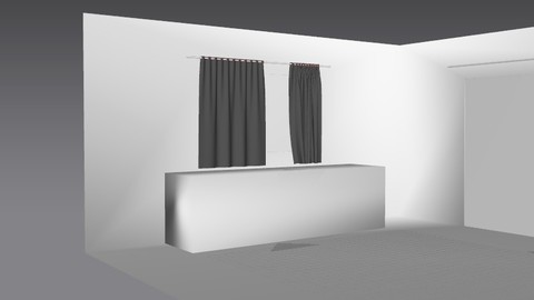 Marvelous Designer and 3DS Max: Curtains03_Smallest