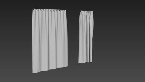 3DS Max: Curtains03_Smallest