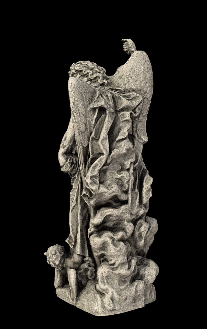 ArtStation - Guardian Angel Statue | Resources