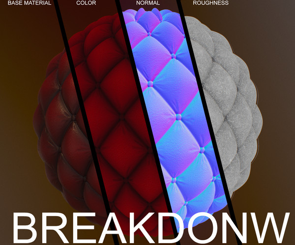 ArtStation Chesterfield material Resources